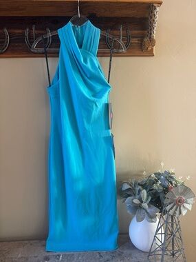 RACHEL Rachel Roy Teal Cocktail Dress